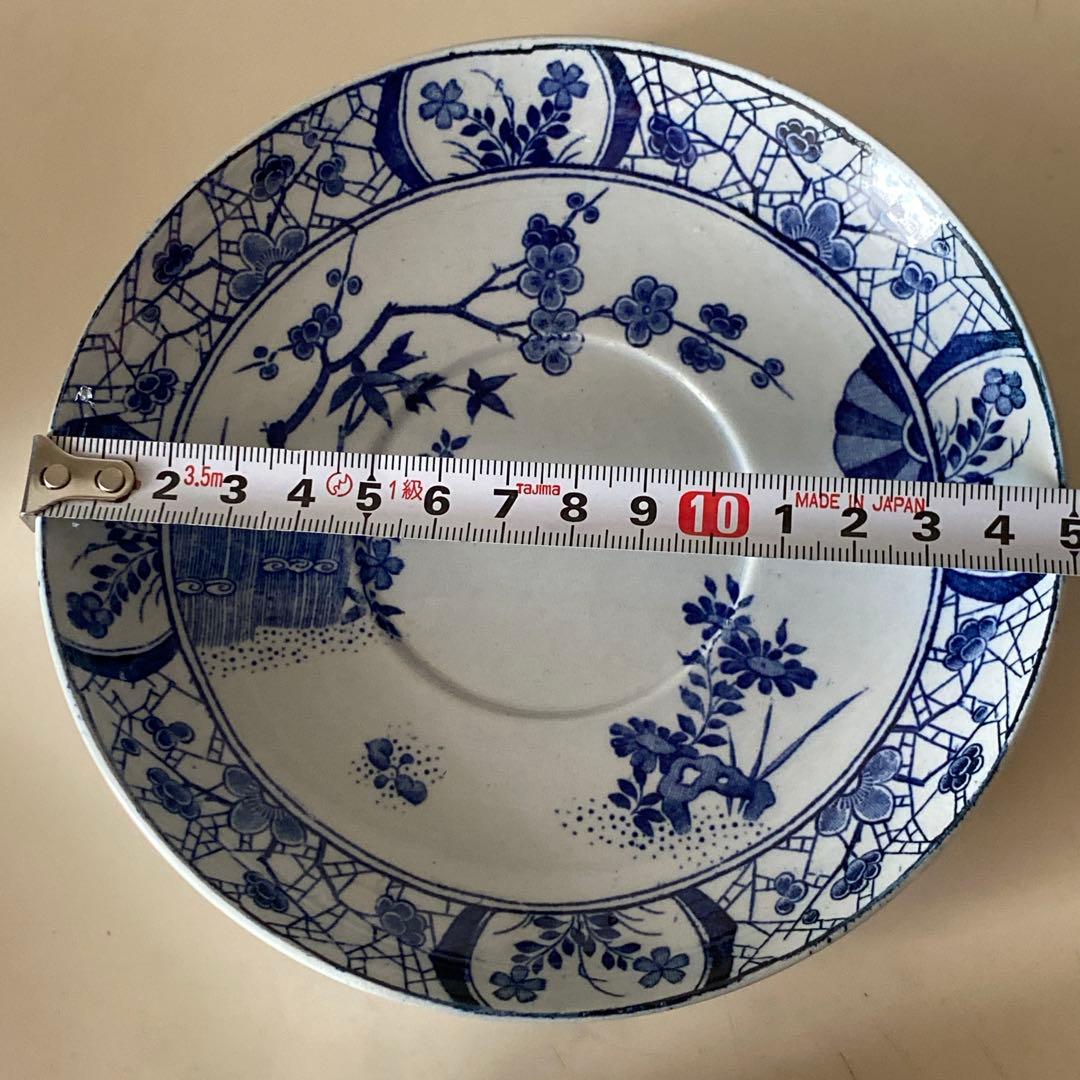 Creil et Montereau JAPONカップ&ソーサー　一客　秋月さま