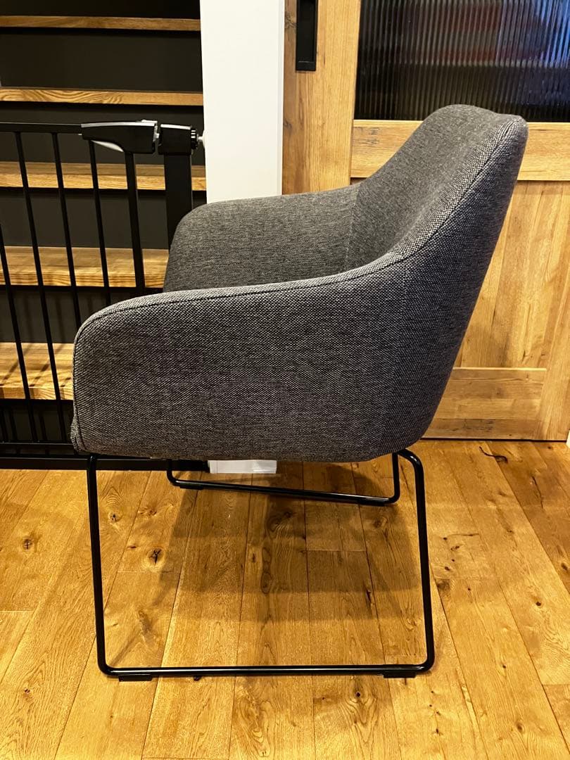 美品　IKEA イス　グレー　トッスベルグ