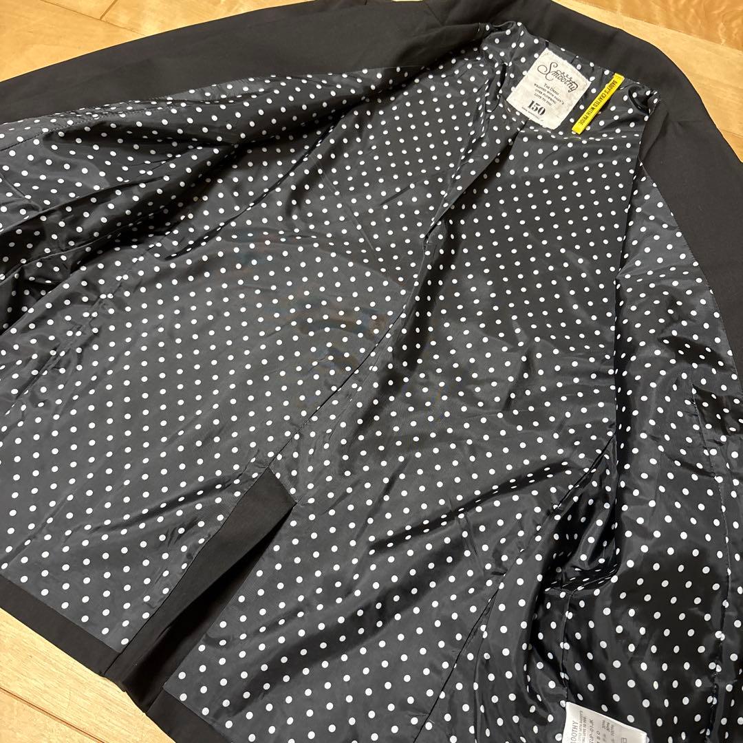 Smoothy 黒 スーツ 150