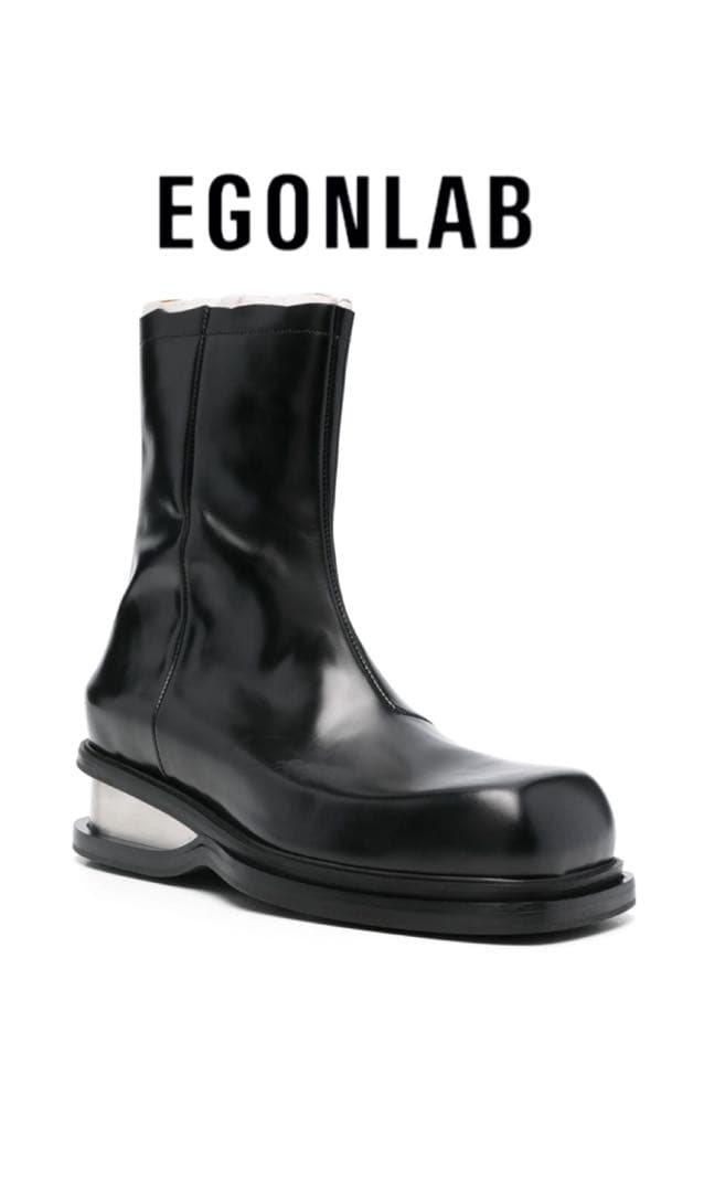 EGONLAB stun boots ブーツ41 スクエアトゥ