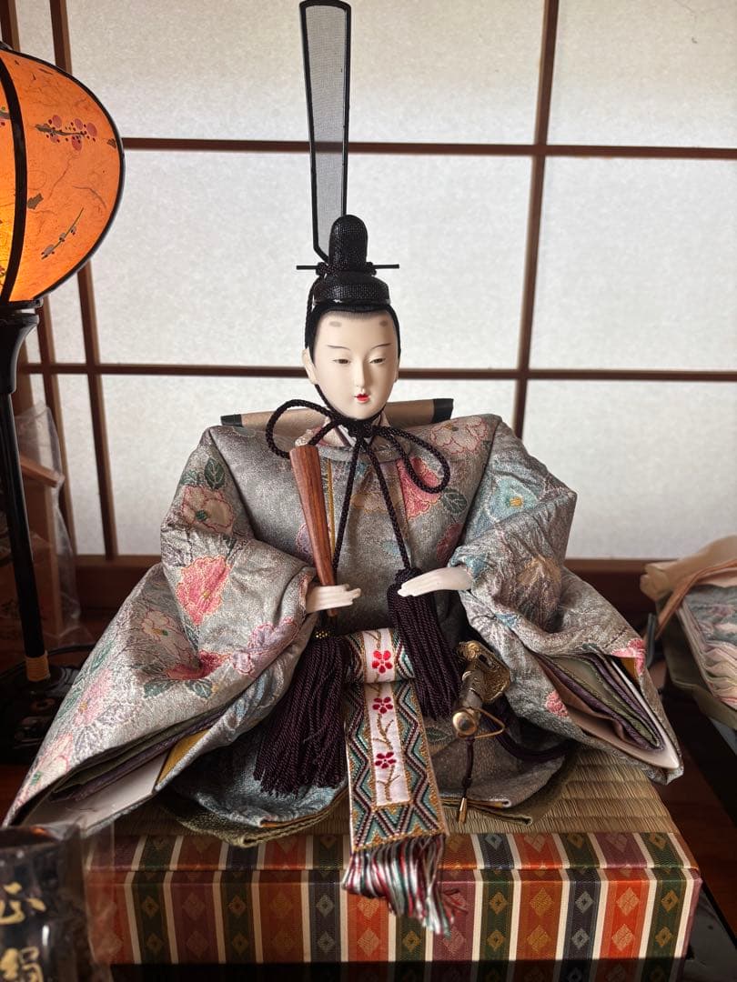 山本寛斎　お雛様と三人官女と小物類