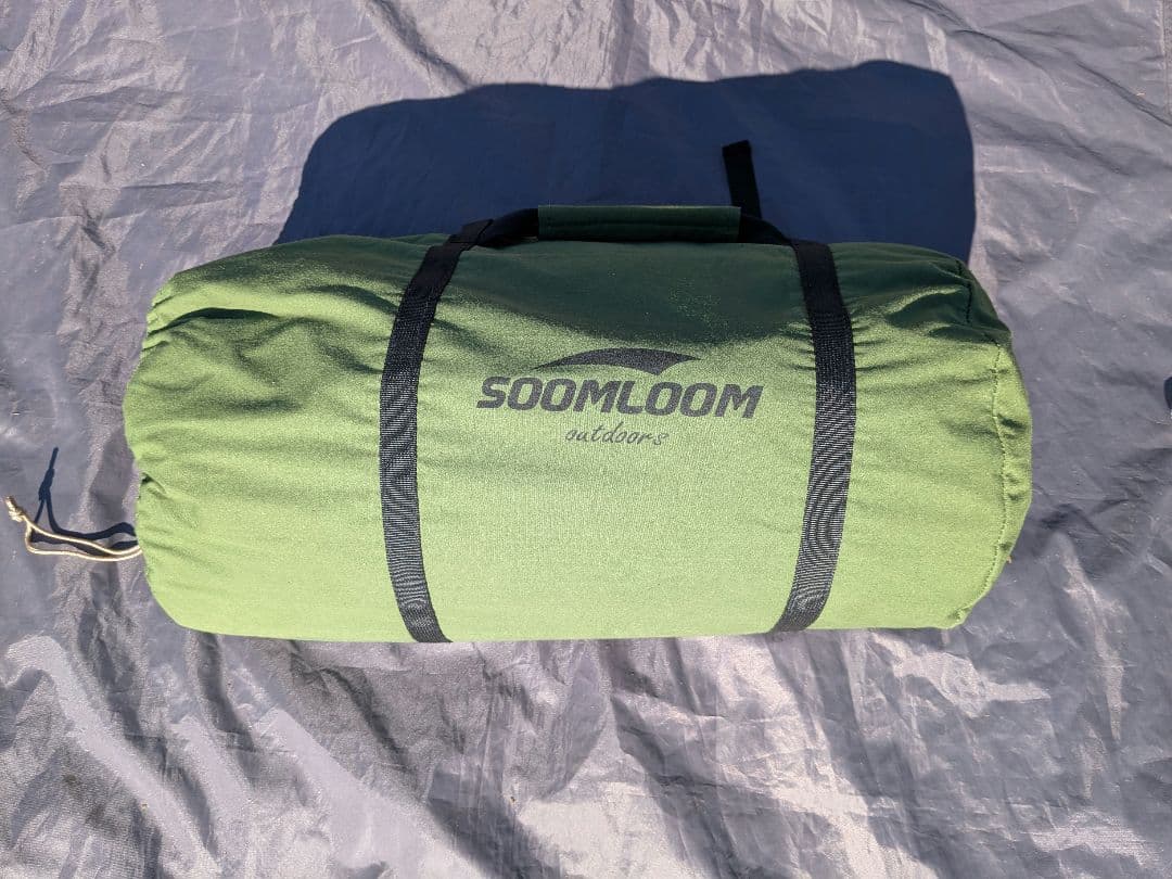 Soomloom　パップテント　ミリタリーテント　軍幕テント　ソロ