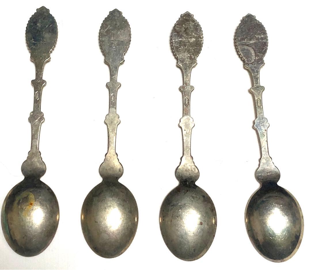 70’ ヴィンテージスプーンDEMET製造　デルフト焼き オランダ