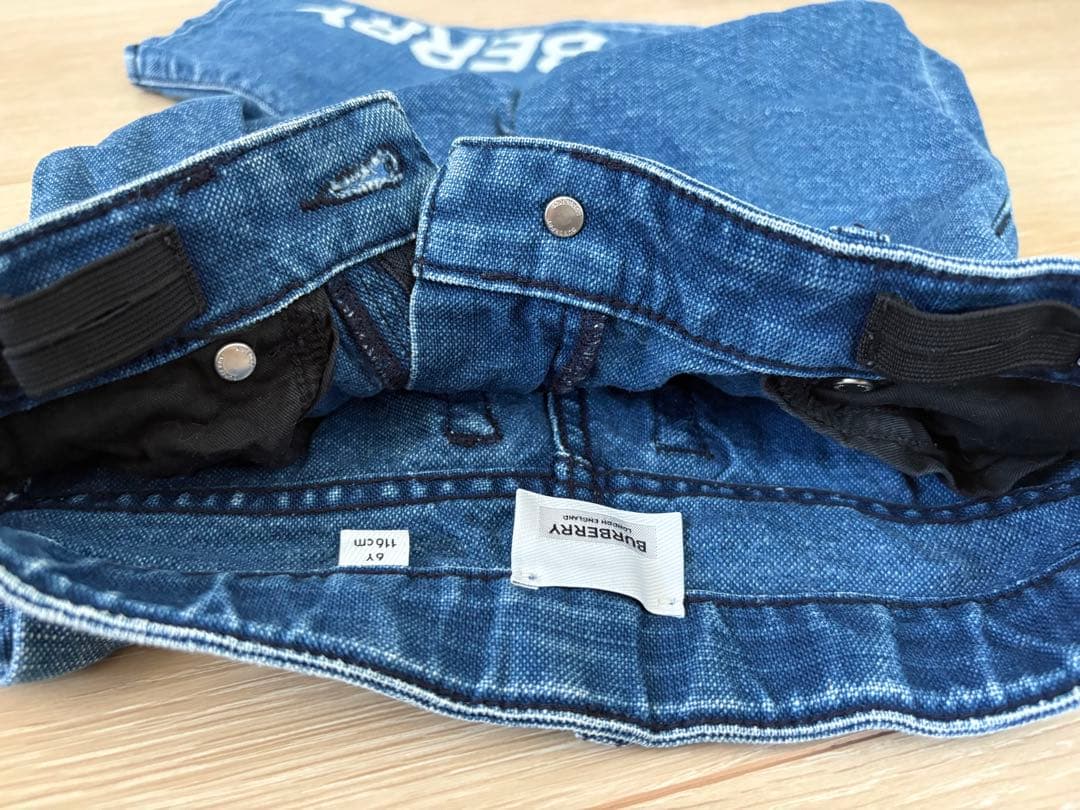 Burberry デニムパンツ6y 116㎝