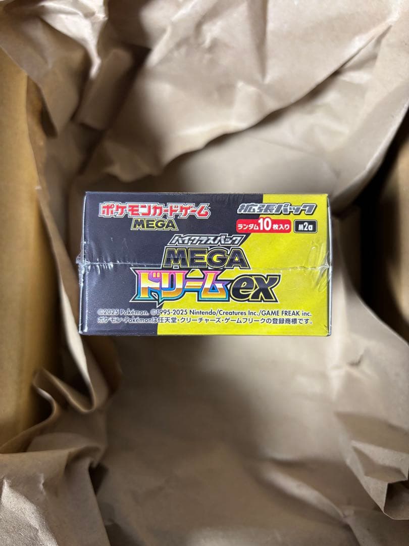 新品未開封 ポケモンカードMEGAドリームex BOX シュリンク付き