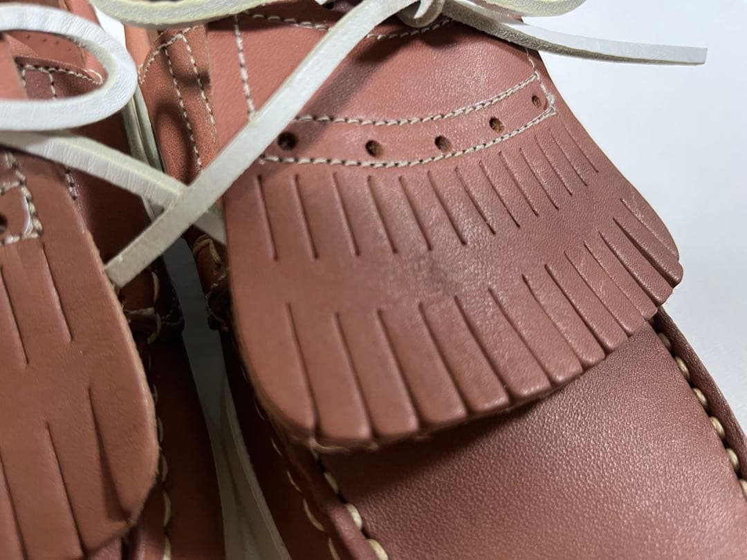 パラブーツ バース キルト付き モカシン デッキシューズ UK8