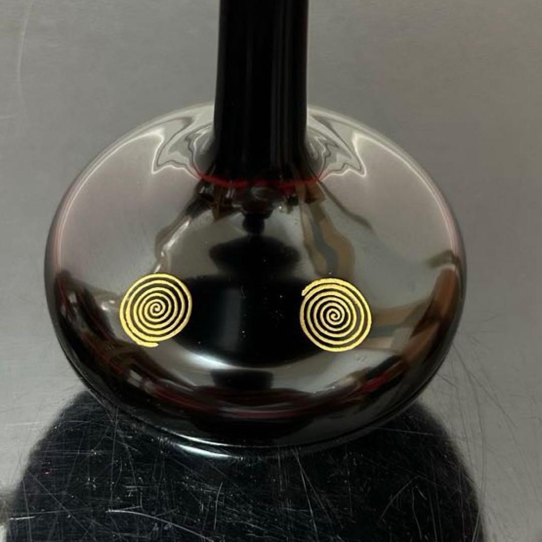 淡々斎好写渦蒔絵高杯　茶道具懐石鵬雲斎坐忘斎即中斎而妙斎棗水指茶杓水屋茶碗釜