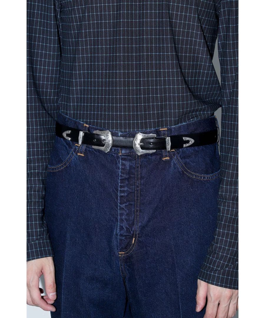 小物 TOGA DOUBLE BUCKLE BELT