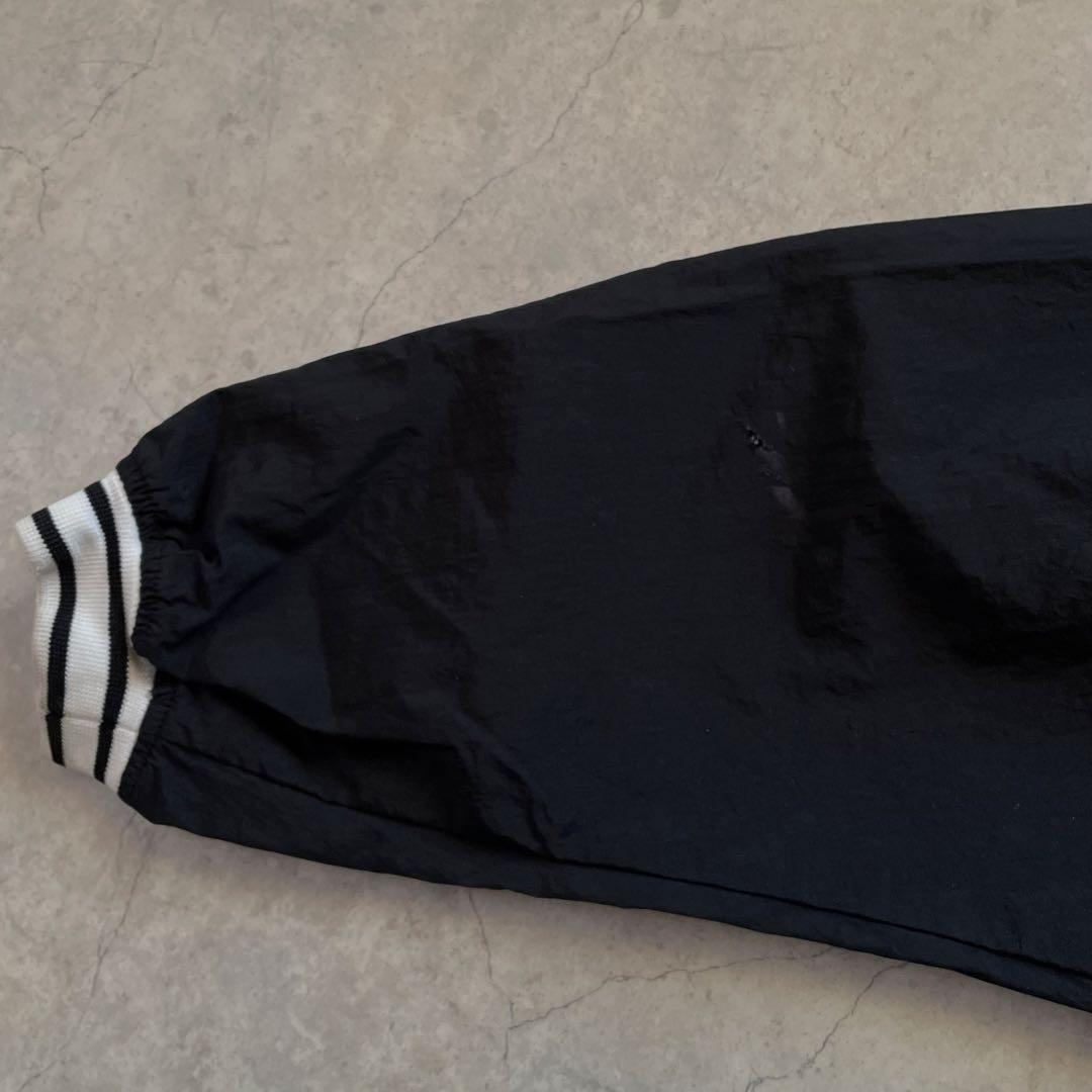 90's NIKE ナイキ ナイロン プルオーバー 銀タグ 黒