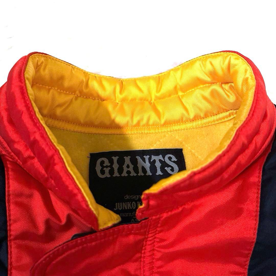 ASICS GIANTS ブルゾン コシノジュンコ オレンジ　ジャイアン LL