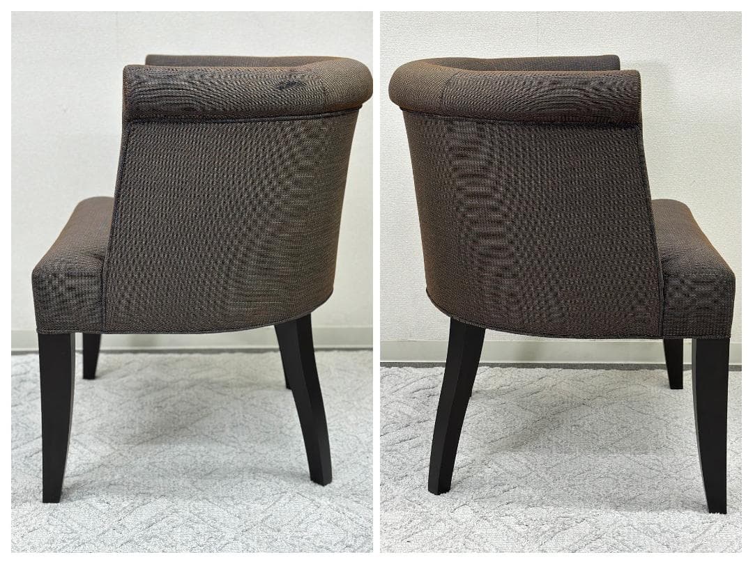 やや訳アリ■Cassina ixc.■ゴードン　アームチェア　ダークブラウン系