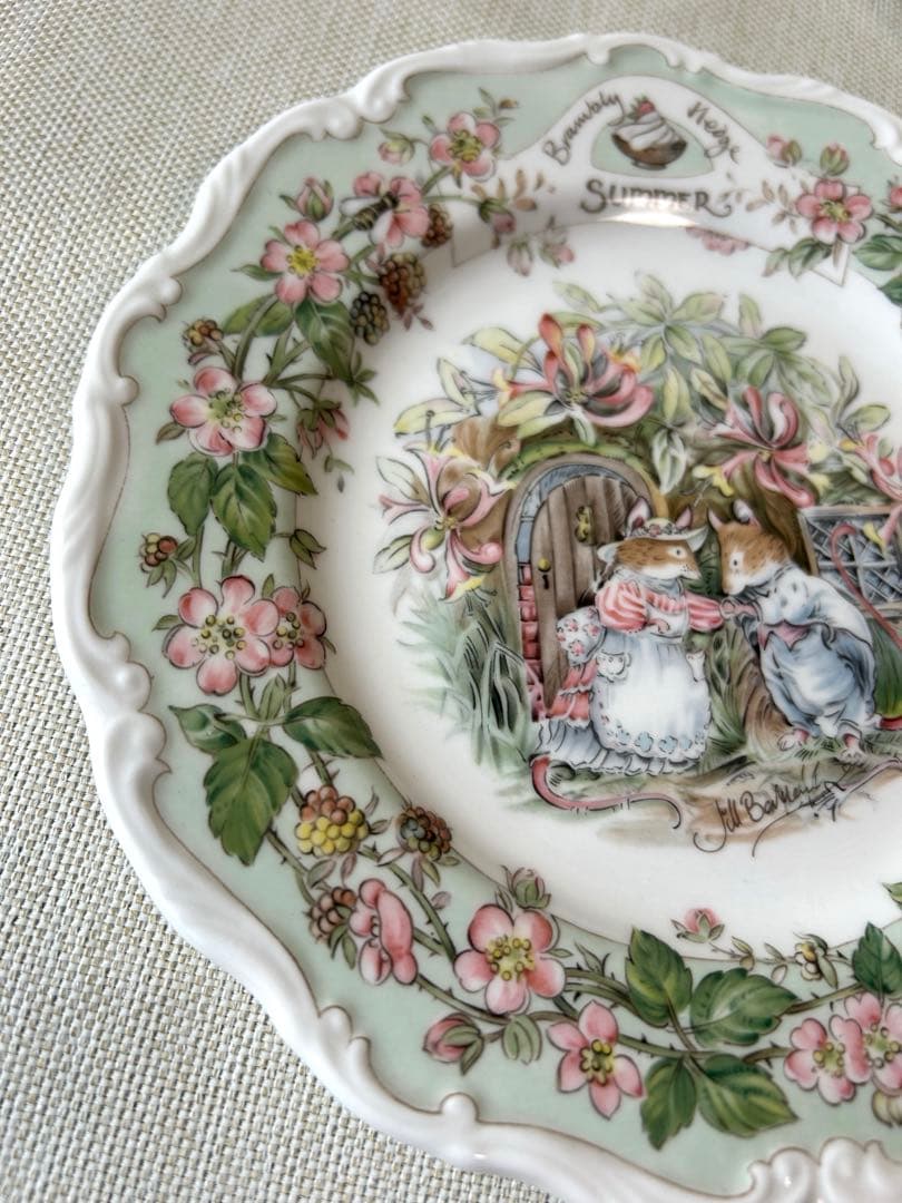 【美品】ロイヤルダルトン　Seasons Collection 春・夏2枚セット