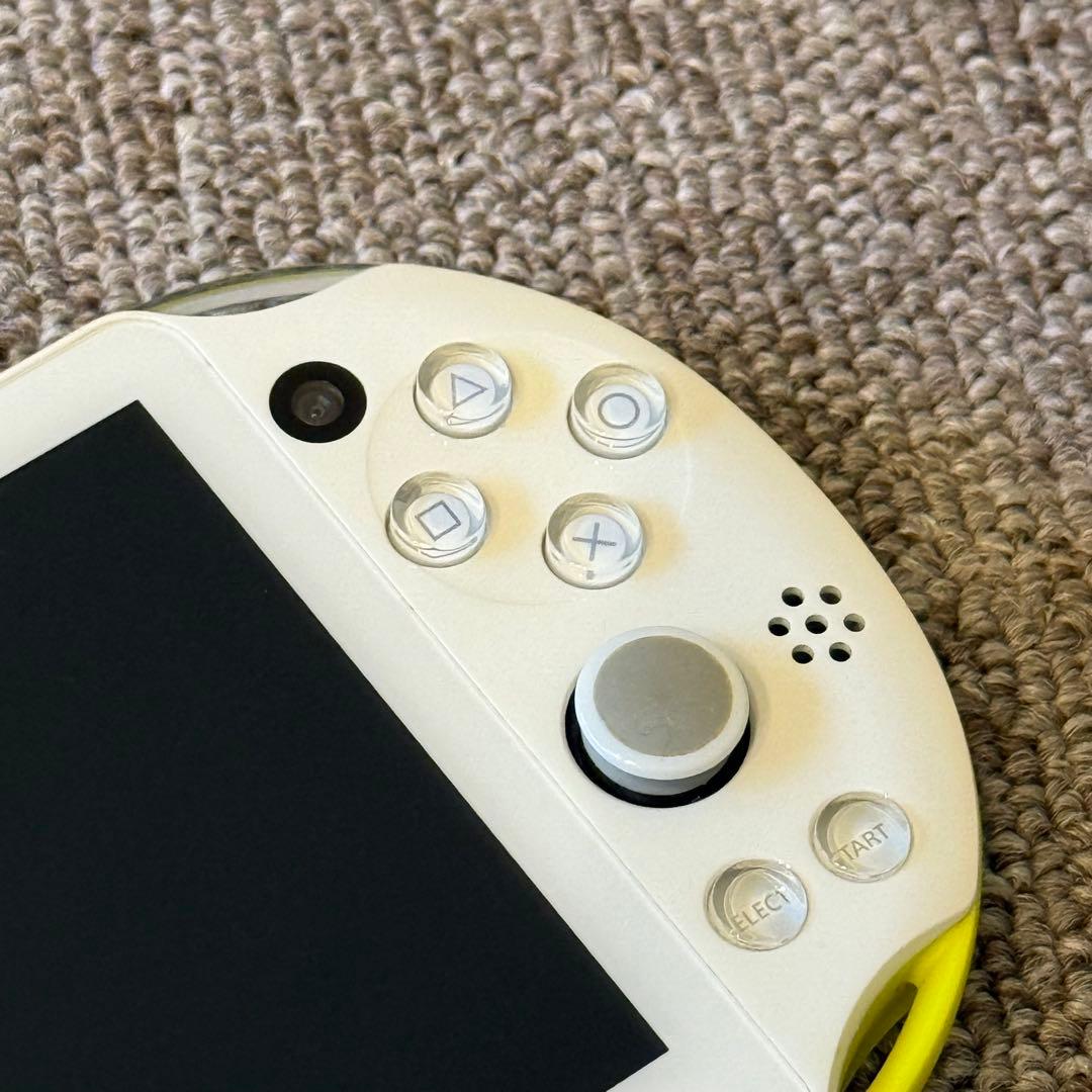 【訳ありジャンク】PSVITA PCH-2000 ライムグリーン/ホワイト