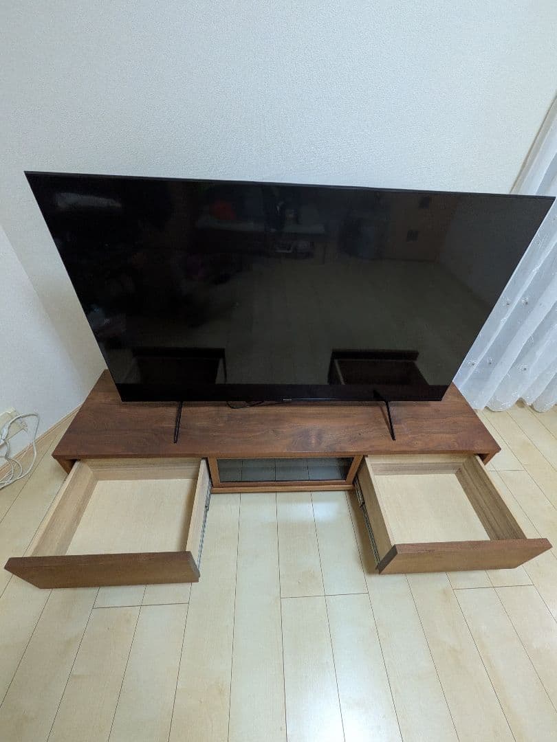 テレビボード　マスターウォール　ウォールナット無垢　160センチ