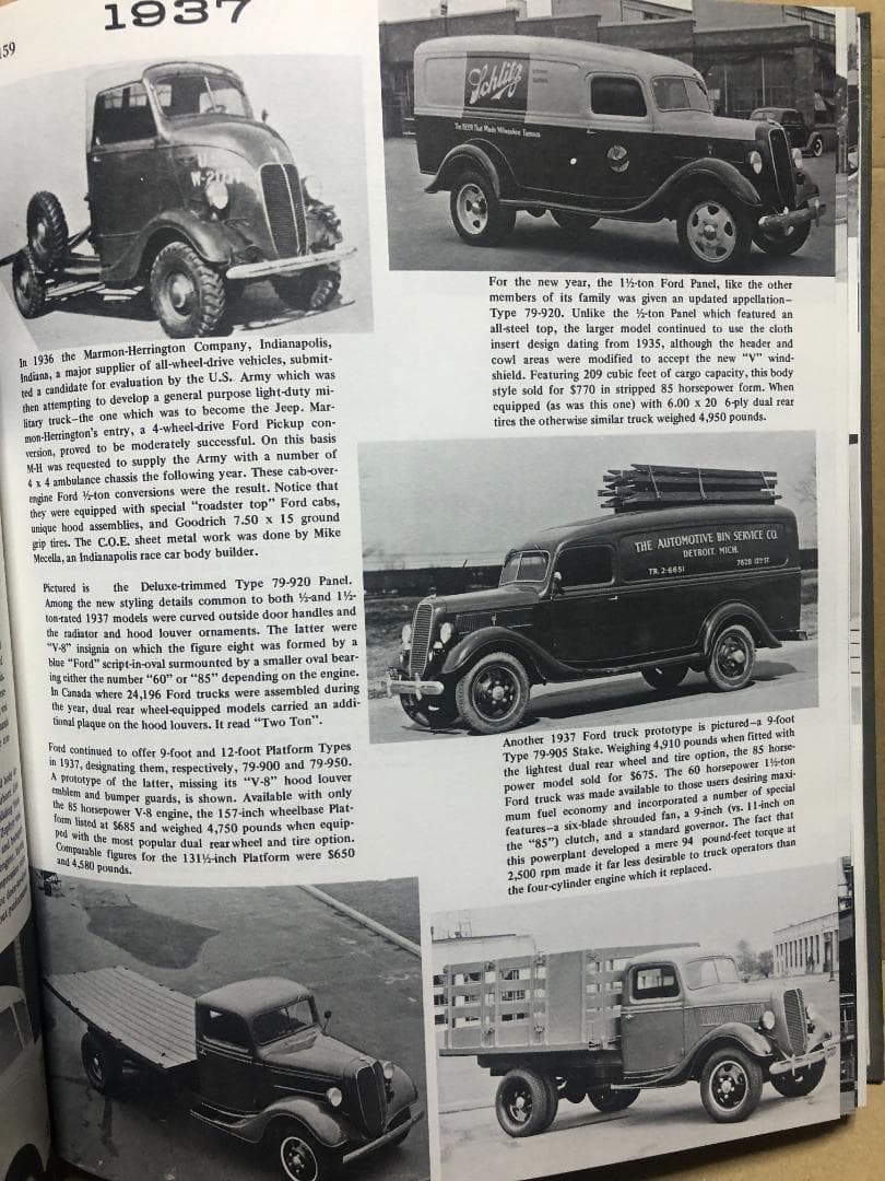 洋書 FORD TRUCKS SINCE1905