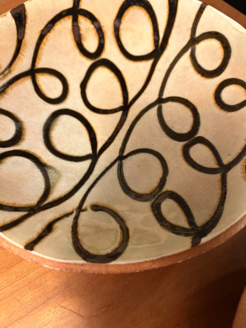 前野直史さん　くるくるスリップウェア　2点セット