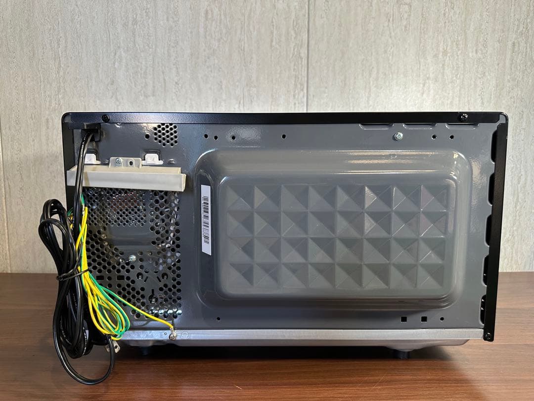 PRW-F180(B) 山善電子レンジ 18L 単機能　ブラック