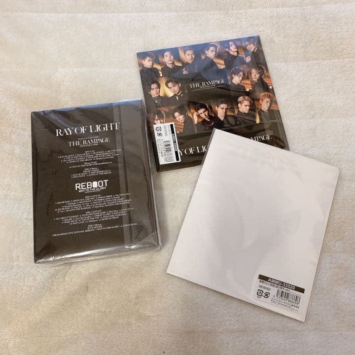 THE RAMPAGE RAY OF LIGHT Blu-Ray 初回生産限定盤