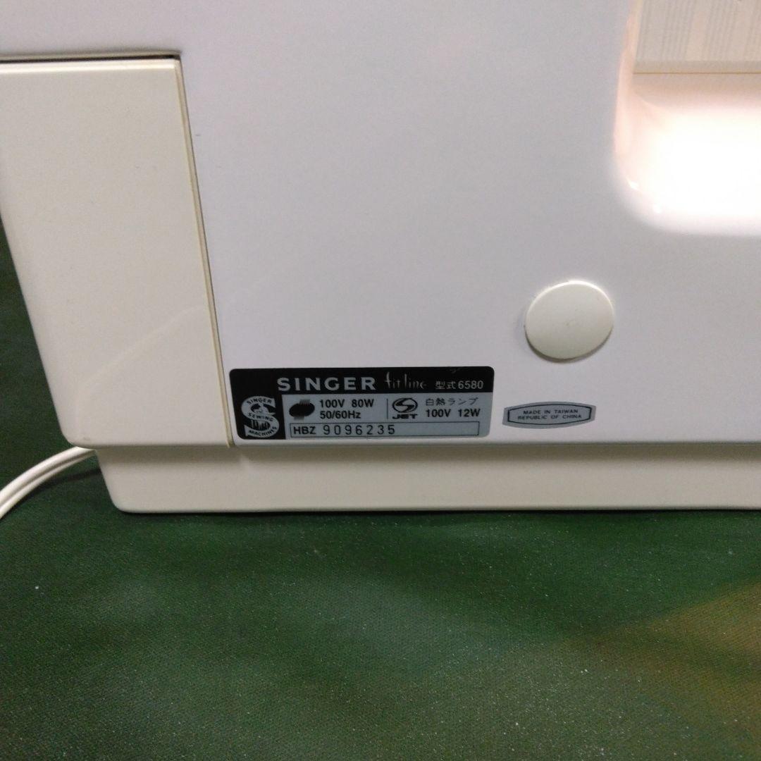 シンガーミシンfitライン6580型