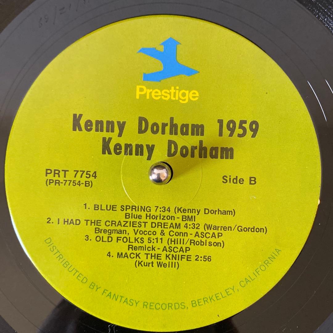 Kenny Dorham/1959 アナログレコード　輸入盤
