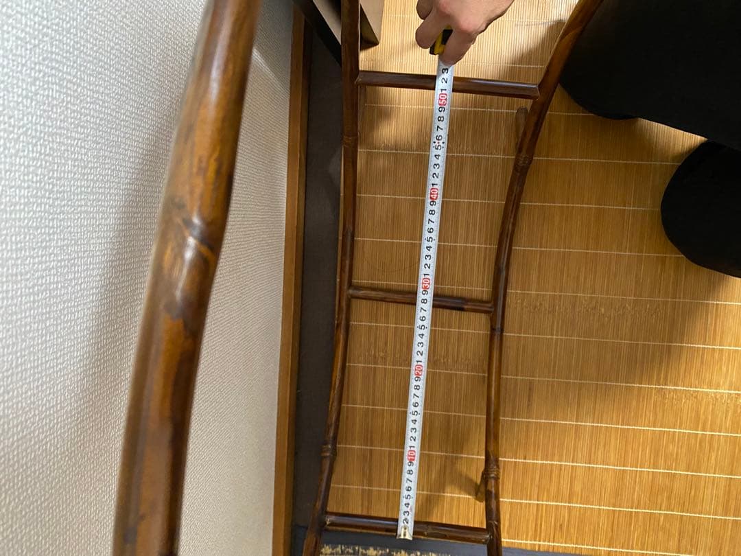 木製円形ディスプレイラック 2段