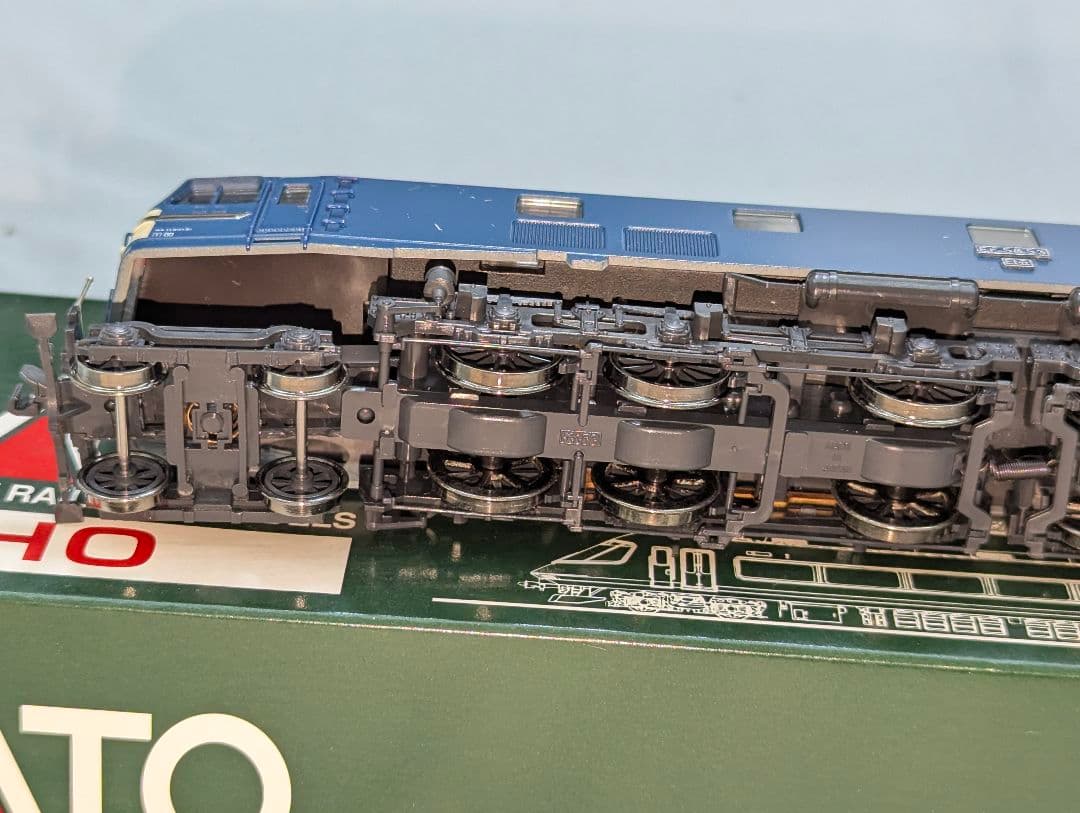 KATO　EF58　(大窓・ブルー) 【1-301】　HOゲージ　DCC化済