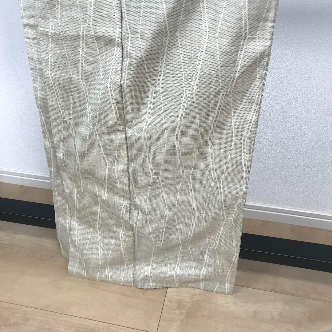 ZF-785 白大島紬 カタス式 正絹 袷 広衿 高級 上質 逸品