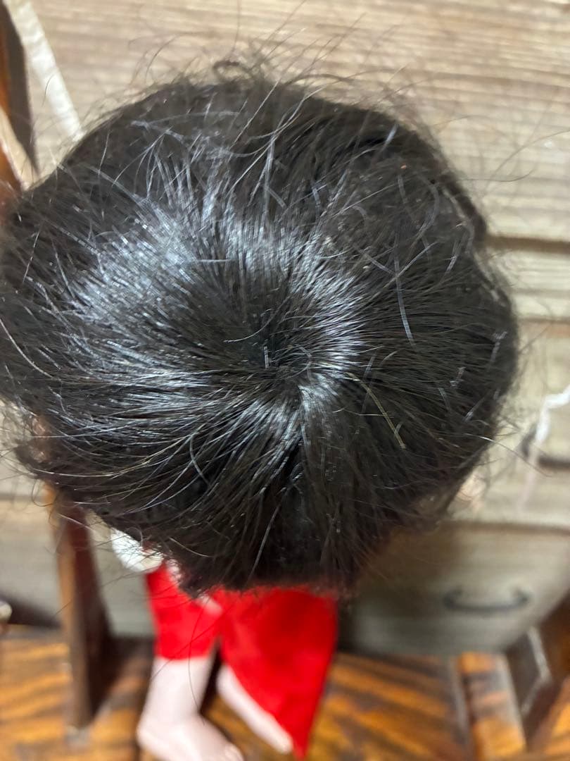 市松人形　銘なし