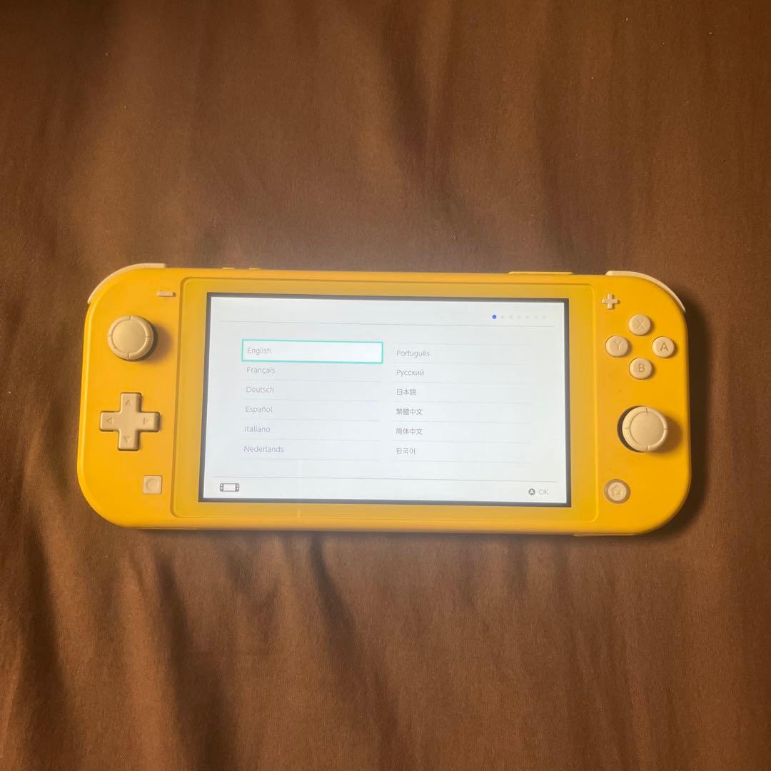 SwitchLiteイエロー　 状態良好！