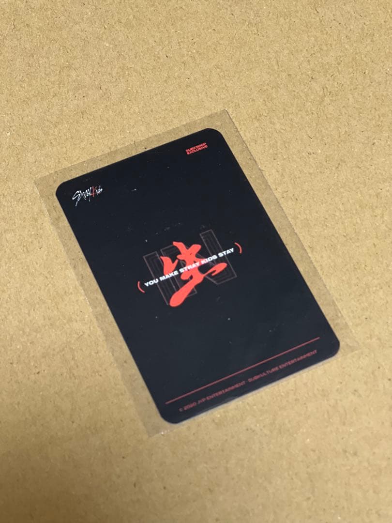 straykids リノ lee know ミノ IN生 SUBK 限定 トレカ