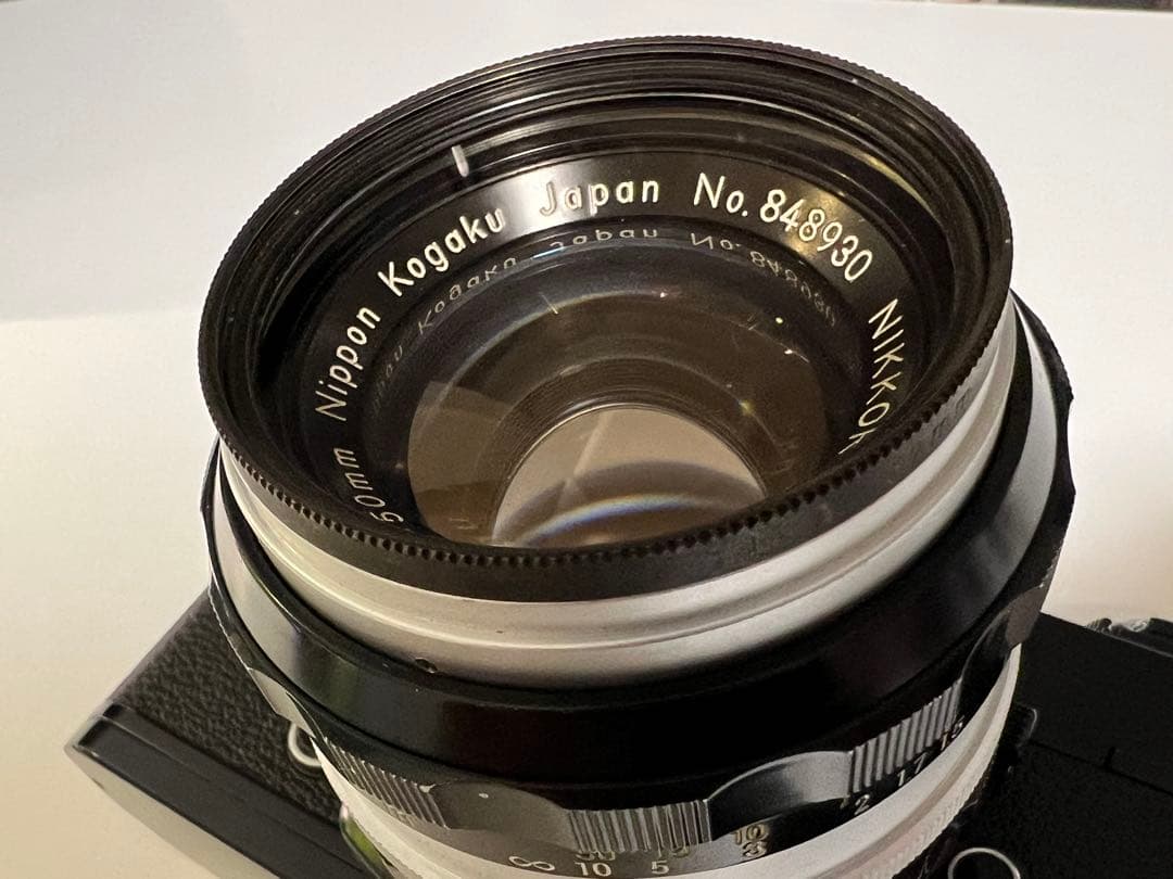 フィルムカメラ NIKOMAT EL / NIKKOR-S AUTO f1.4 50mm