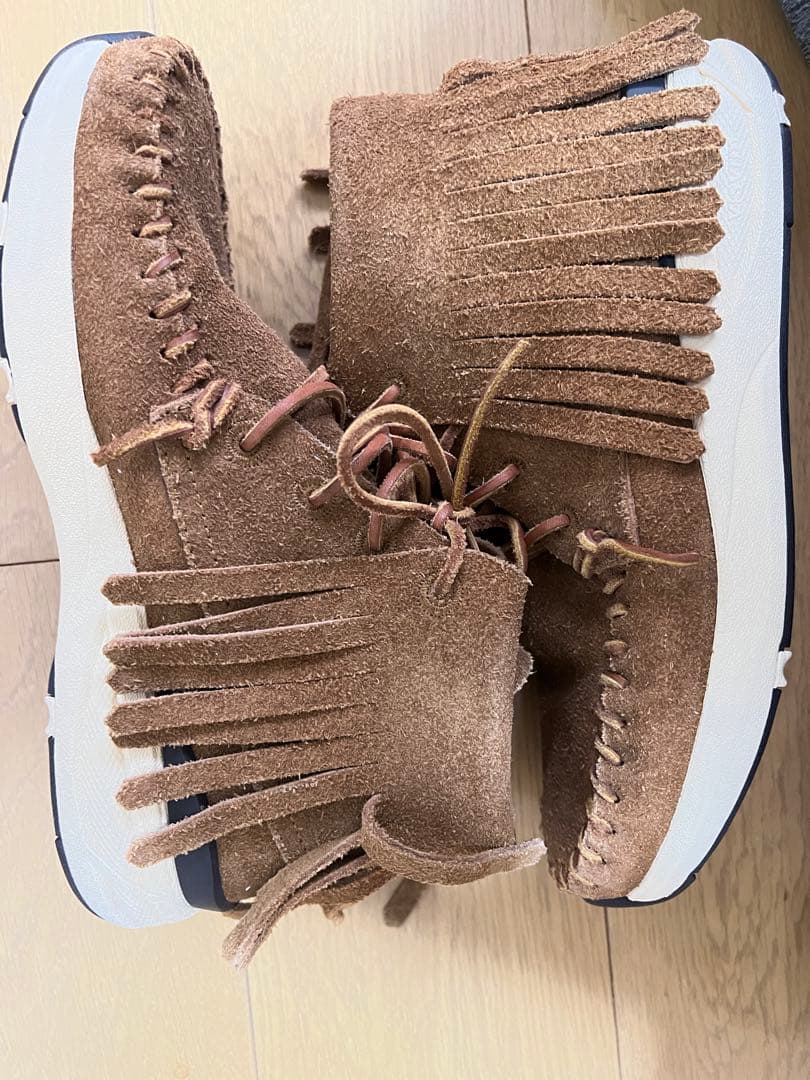 靴 VISVIM YUCCA MOC SHAMAN VEG SUEDE US8