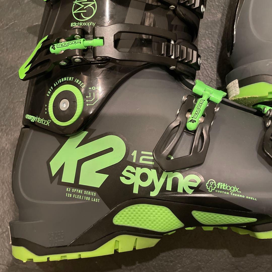 スキーブーツ【K2 spyne 120】 26.5㎝
