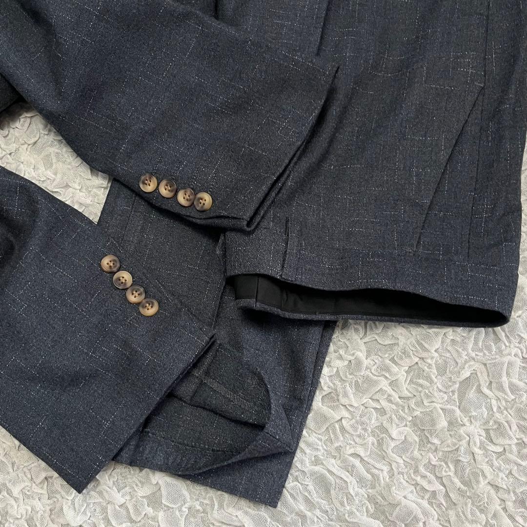 XXLサイズ【WEEN CHARM】3ピース スーツ グレー パンツスーツ