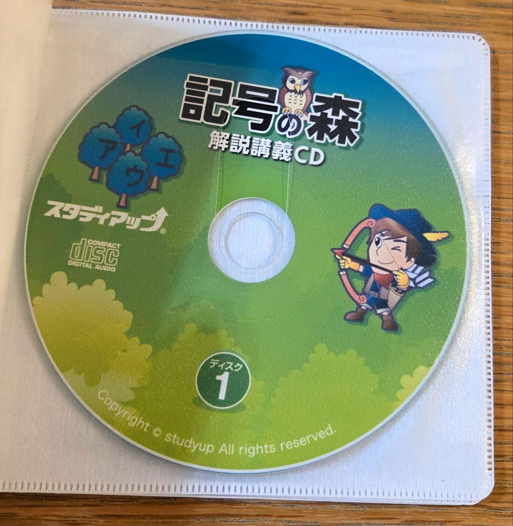 記号の森 中学受験　社会科 問題集 CDとCDプレイヤー付き