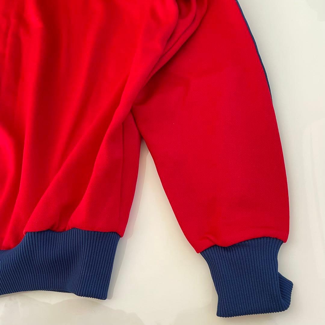 【美品】adidas トラックジャケット 70'sヴィンテージ 赤 即日発送