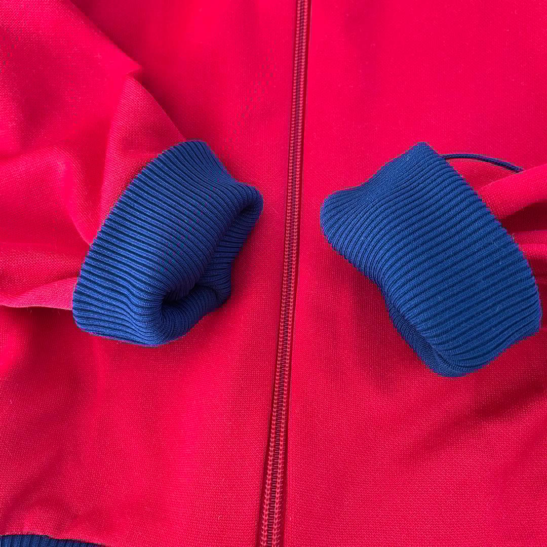 【美品】adidas トラックジャケット 70'sヴィンテージ 赤 即日発送