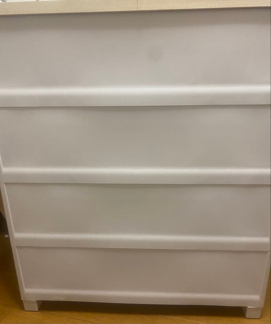 フィッツ　プラスチック製チェスト 4段