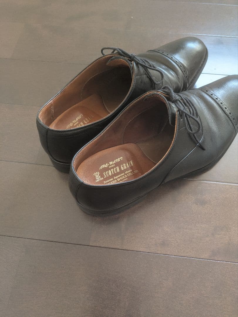 スコッチグレイン I-0263 パンチドキャップトゥ HIROKAWA　26cm