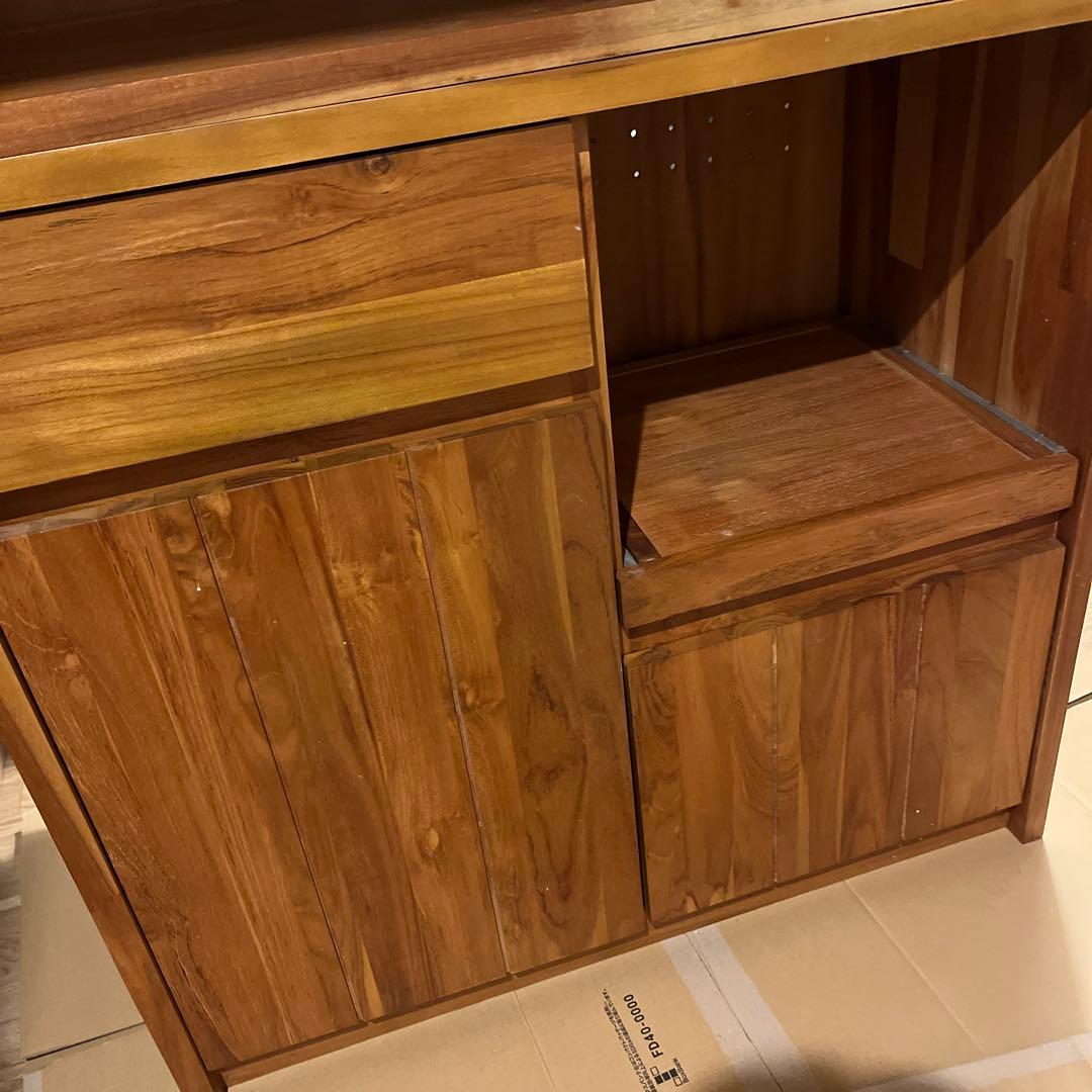 ウニコ　unico BREATH ブレス キッチンボード 食器棚　カップボード