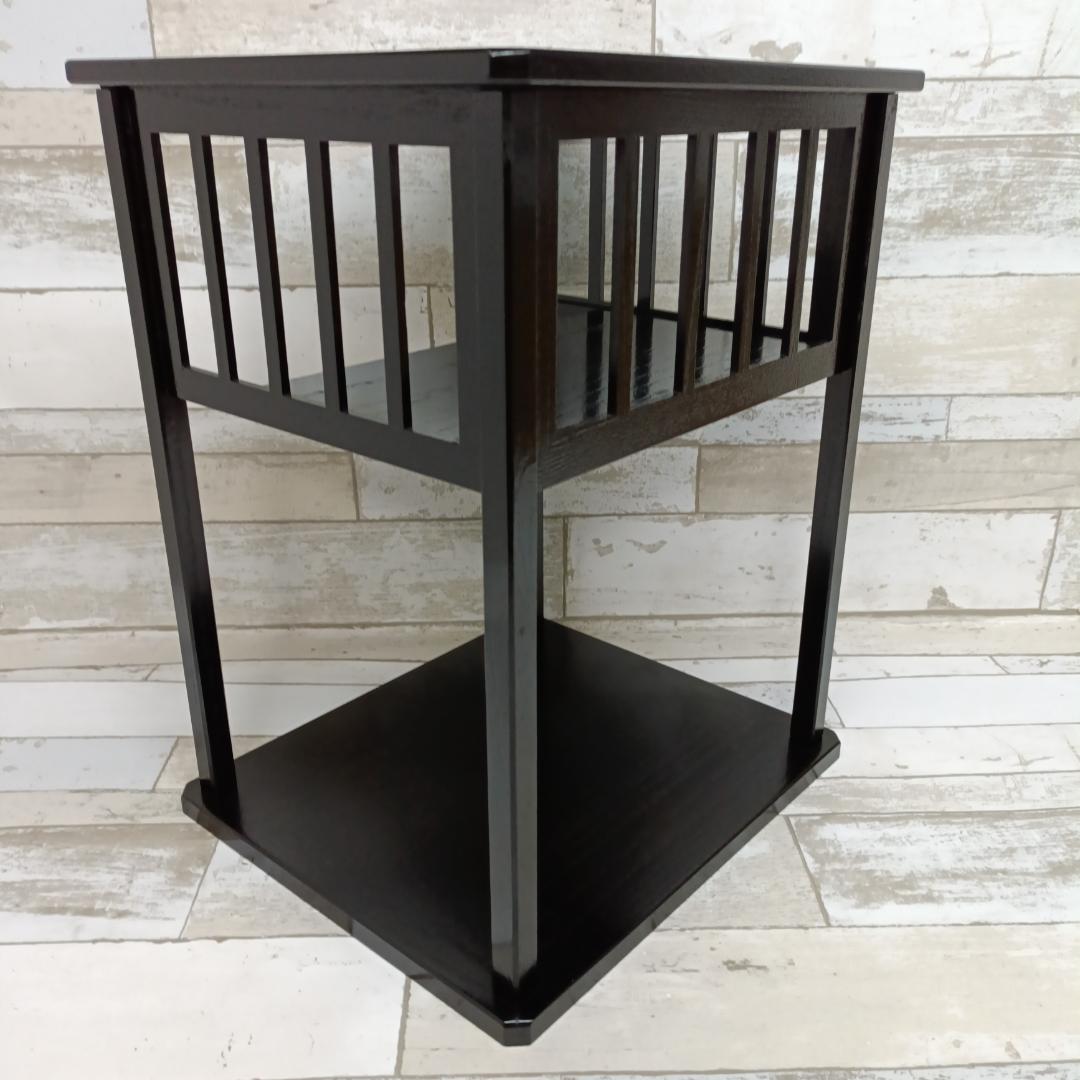 L104 即中斎好写 好日棚 東斎作 東斉 茶棚 茶道 組立式 共箱付 茶道具