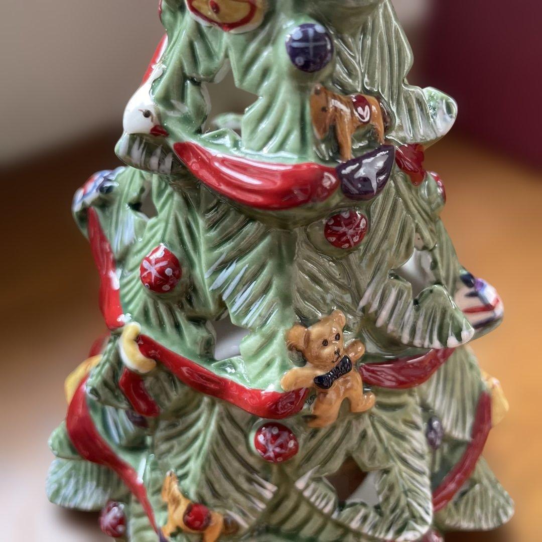 Villeroy & Boch クリスマスツリー 型キャンドルホルダー