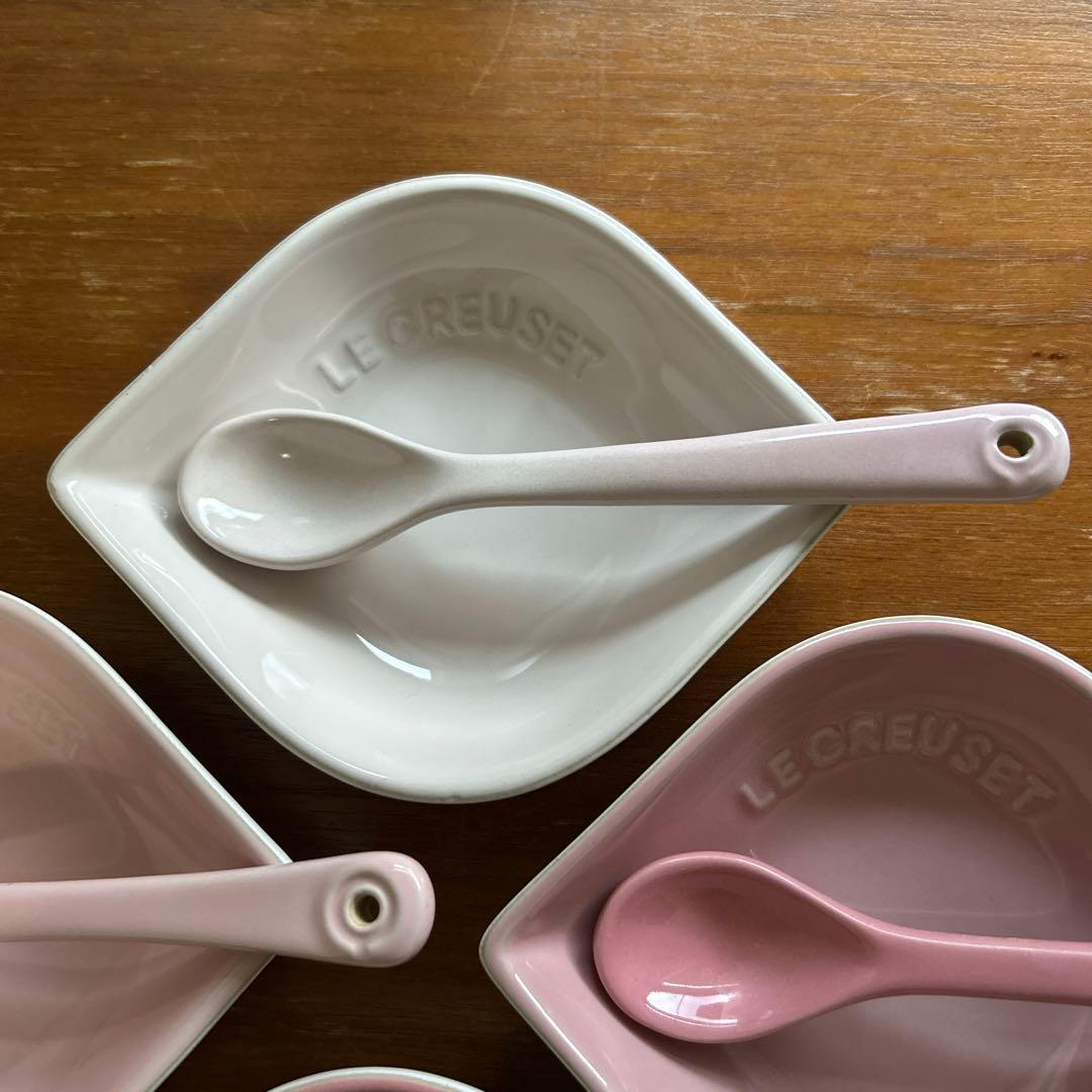 ルクルーゼ ペタルディッシュ　スプーン　セット