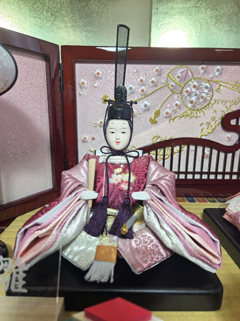 【一点限り】雛人形 収納飾り　SH52