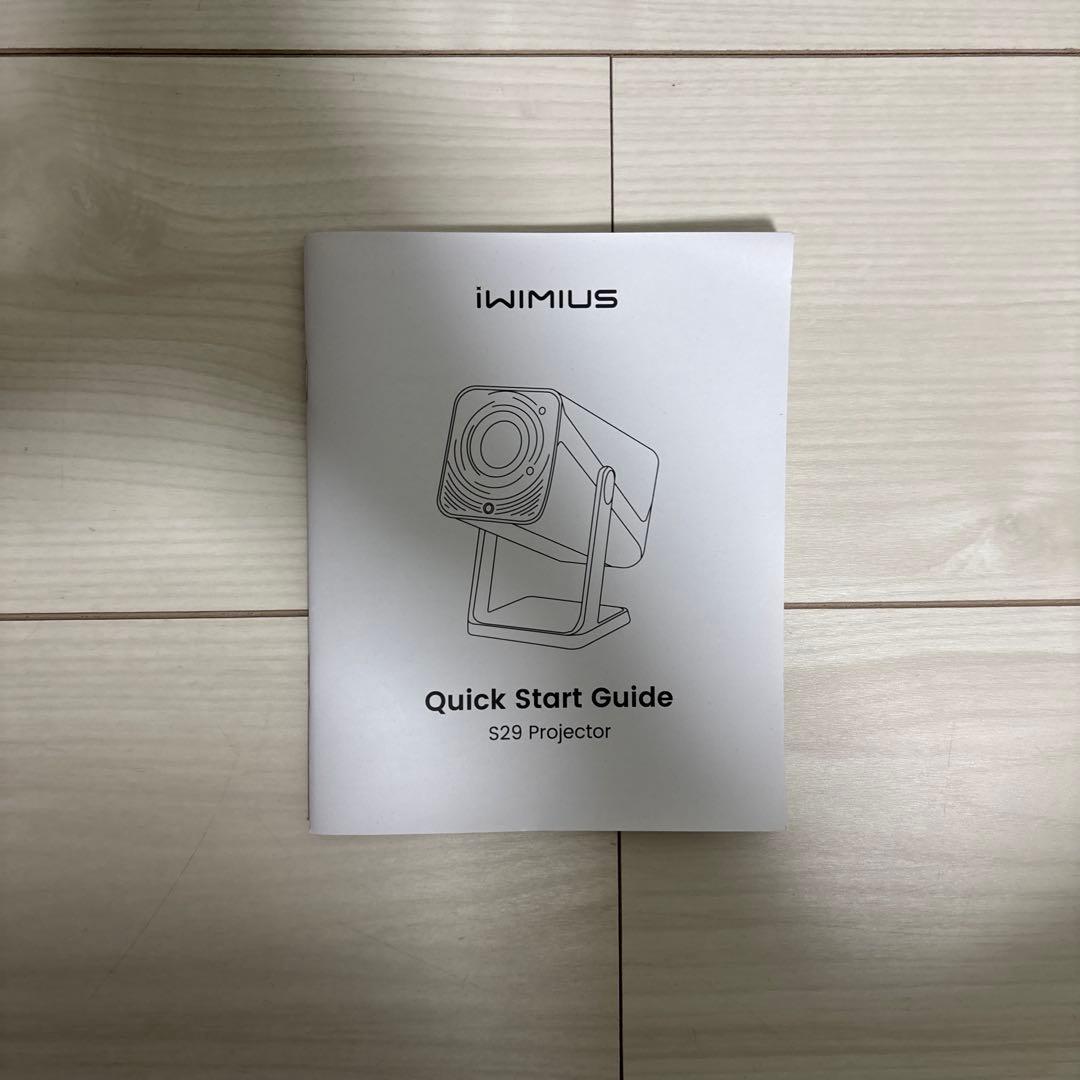 【ほぼ新品】iWIMIUS S29 プロジェクター Netflix認証 4K対応