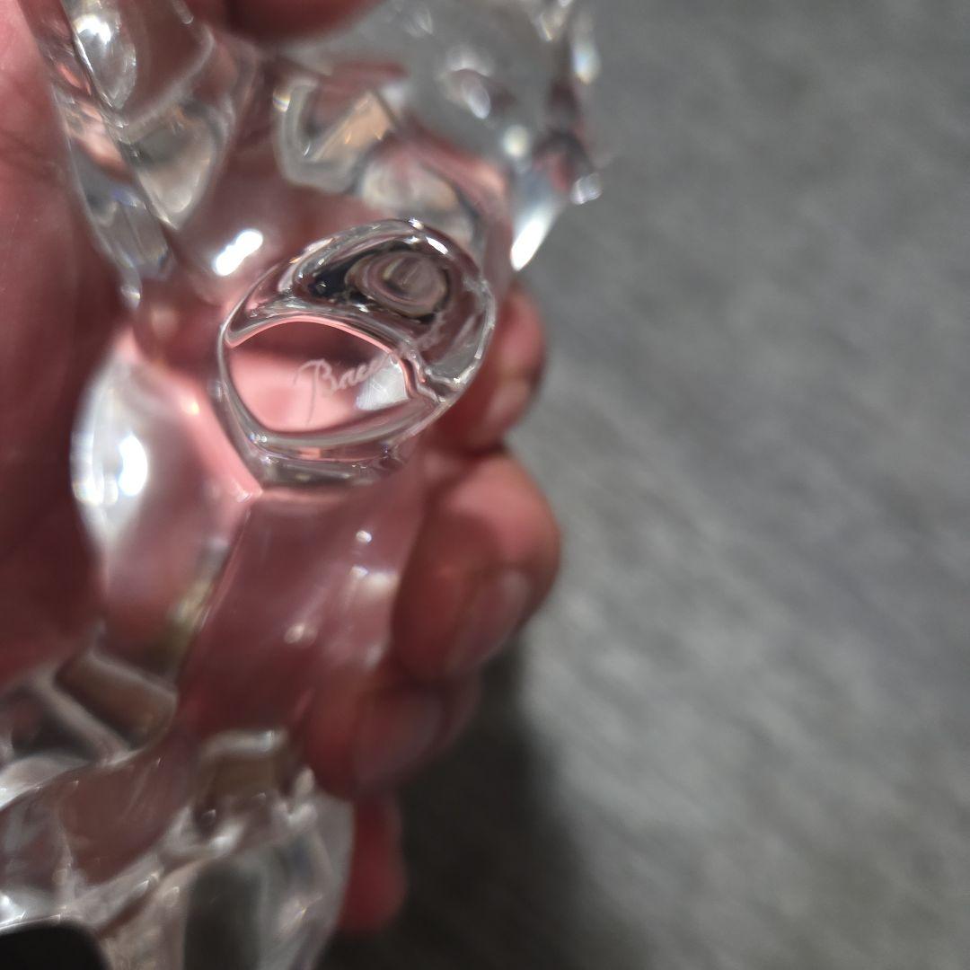 Baccarat 秋田犬　戌年の方にプレゼントいかがですか？