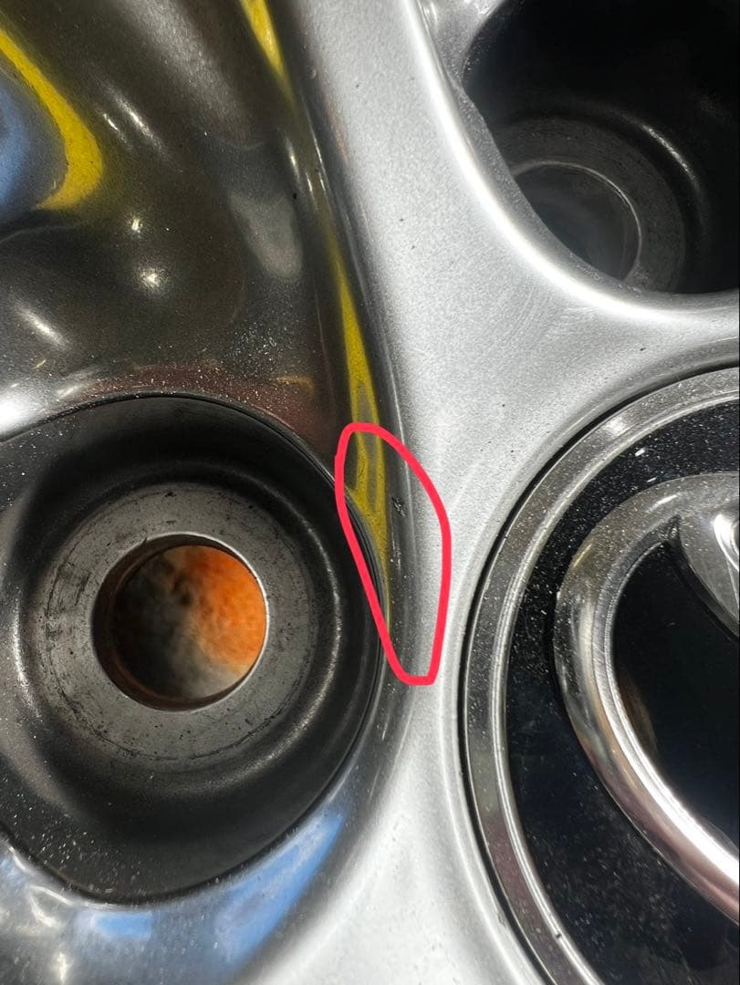 30 アルファード　ヴェルファイア　純正　17インチ　ホイールのみ　スタッドレス