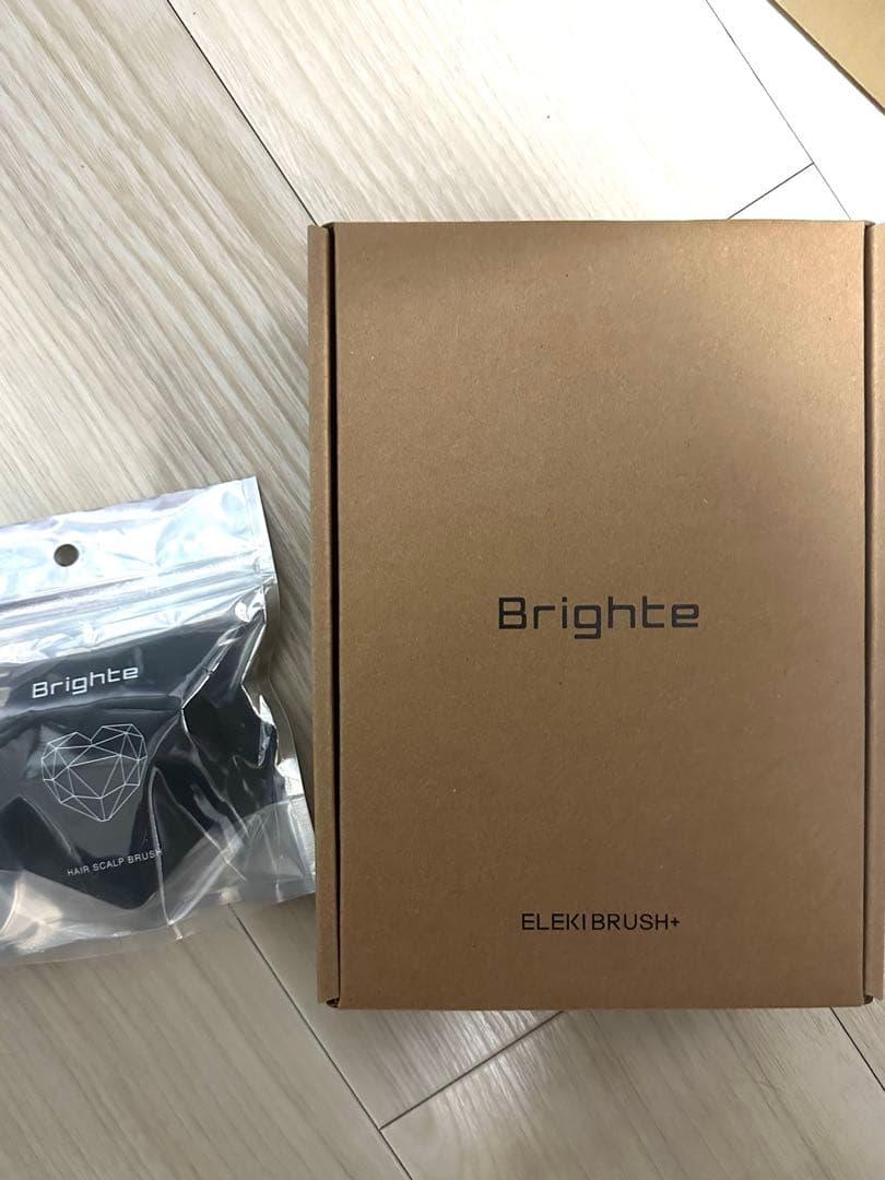 新品　ブラック　Brighte ELEKI BRUSH+ エレキブラシ プラス