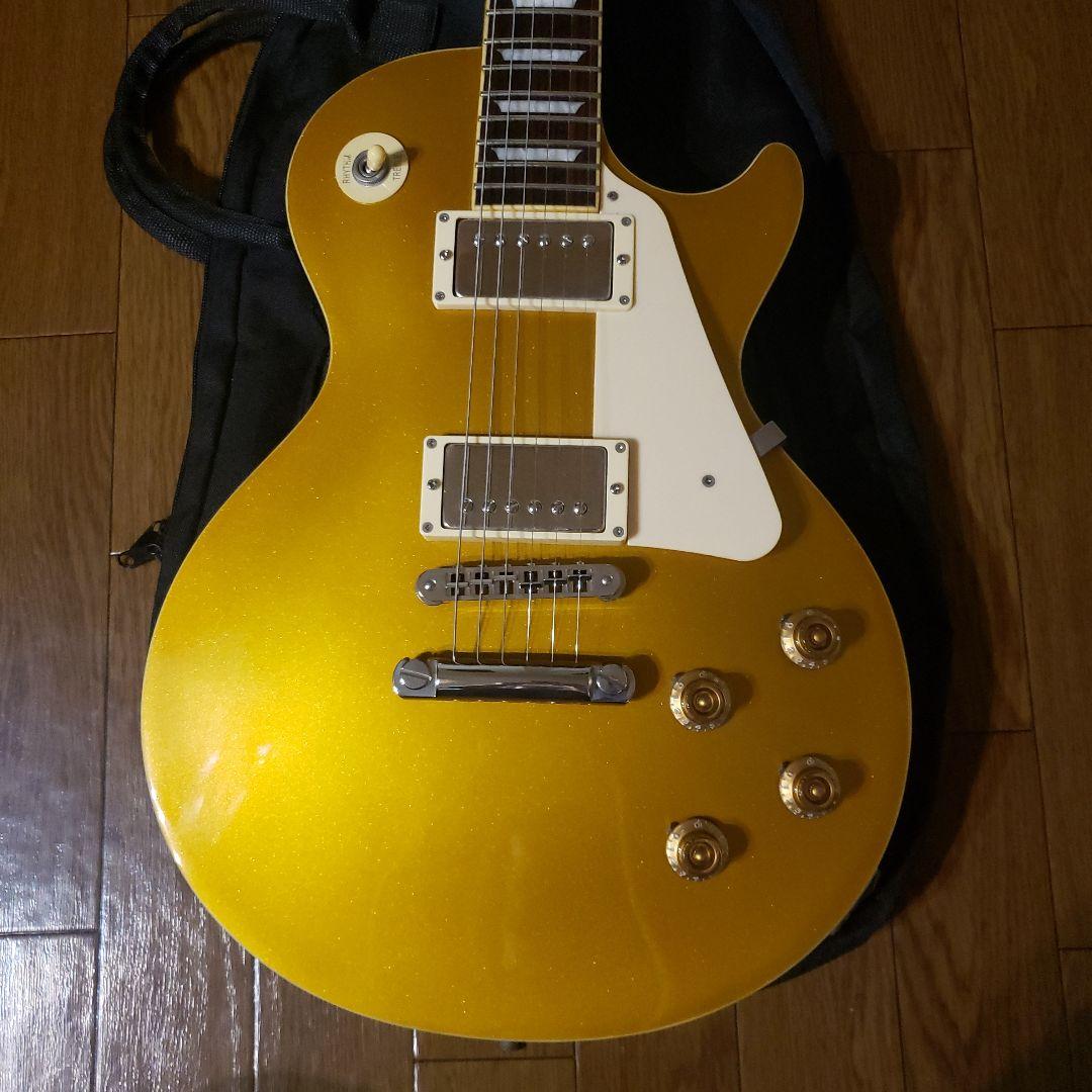 burny RLG-55　レスポールタイプ　ゴールド