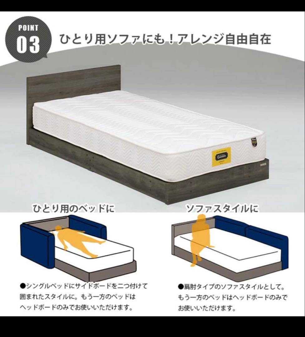 GLANZ スローグ 棚付きキャビネット シングル